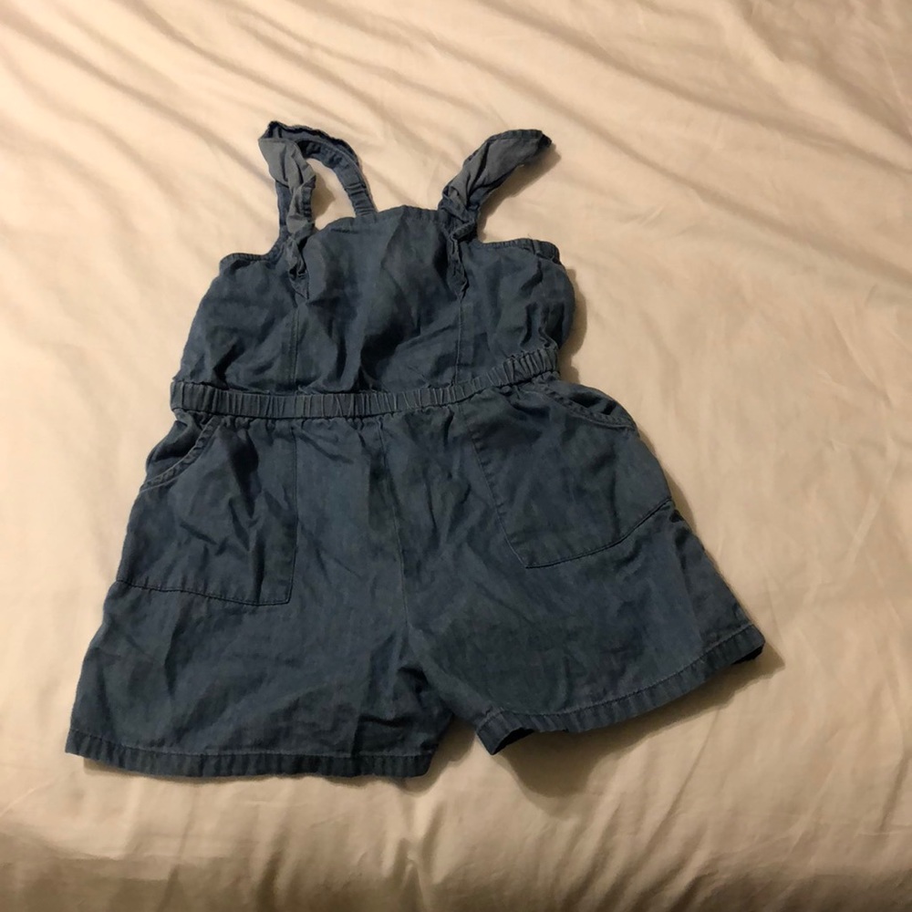 Girls 5T Old Navy Denim Romper